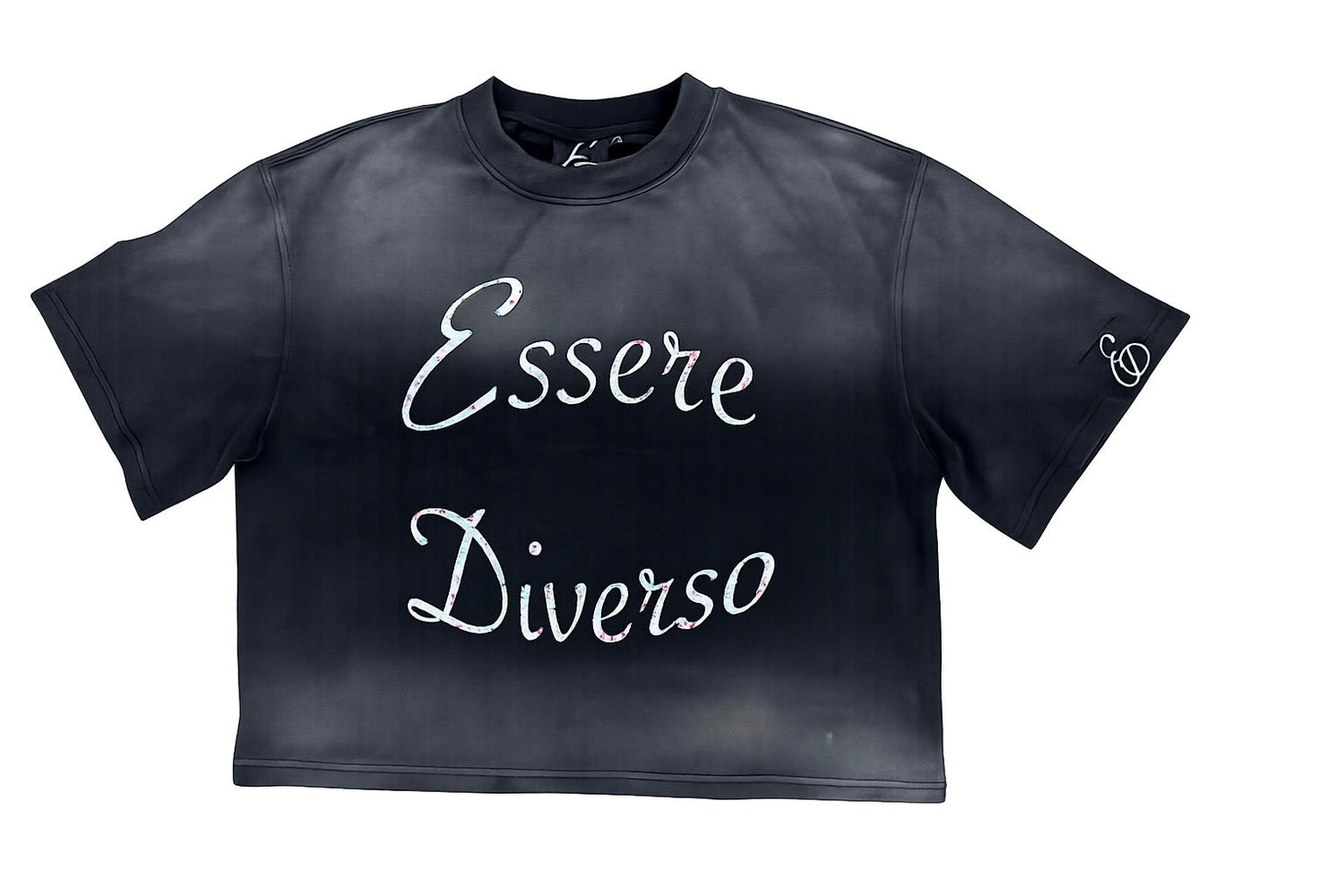 "Shadow"- Rhinestone Tee