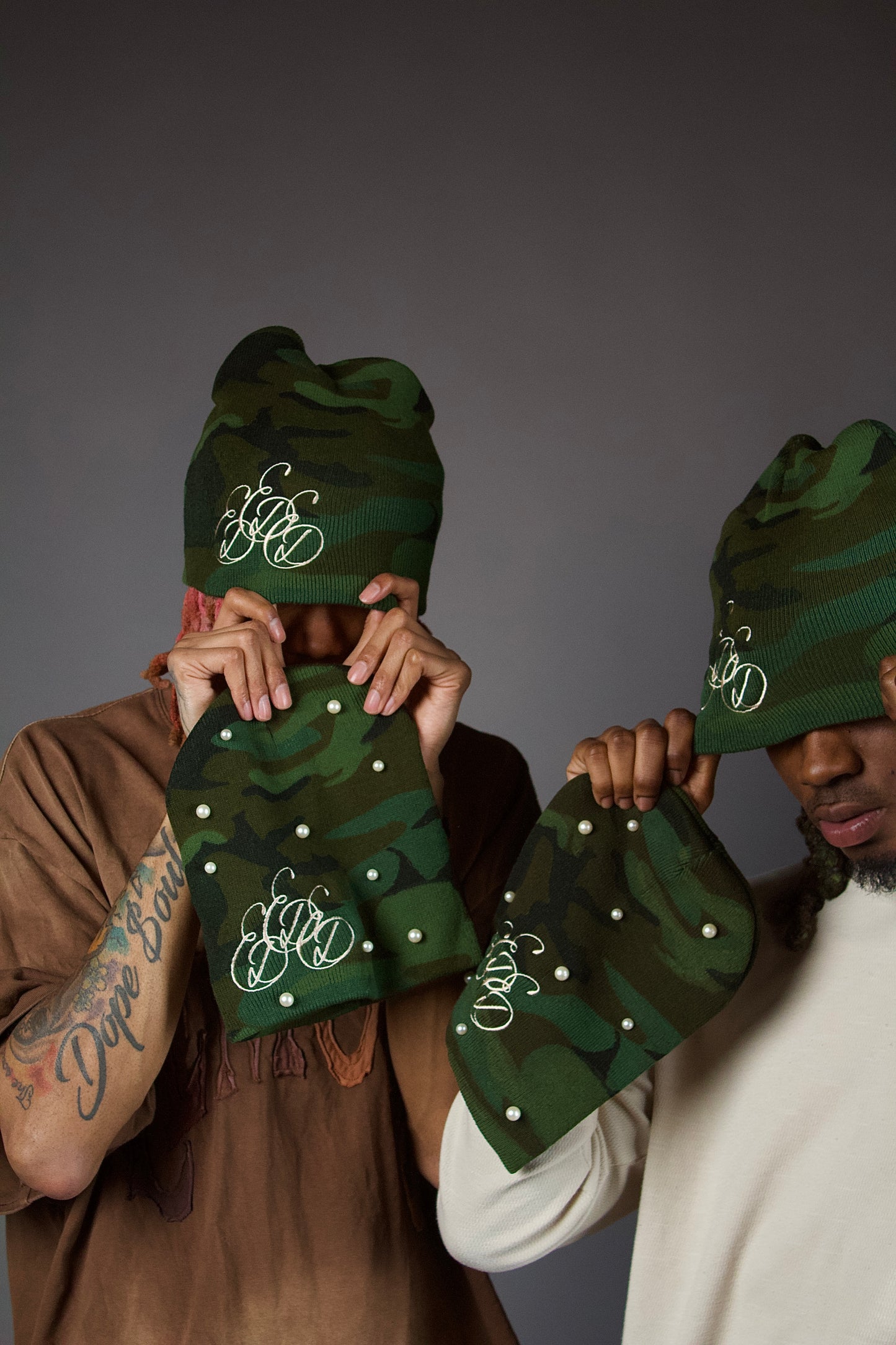 "Triple Scatter" Camo Beanie