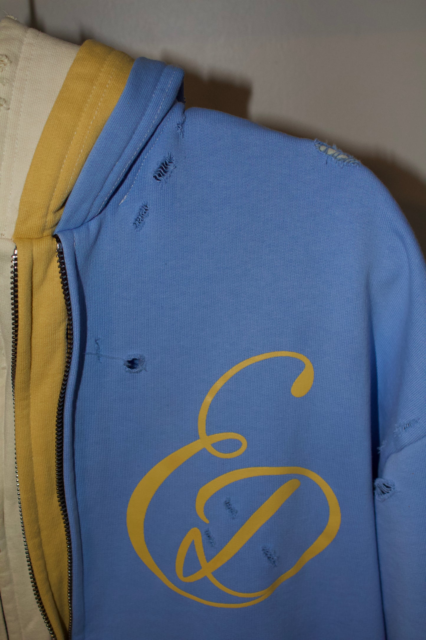 "Blue Lagoon" Triple-Layered Hoodie