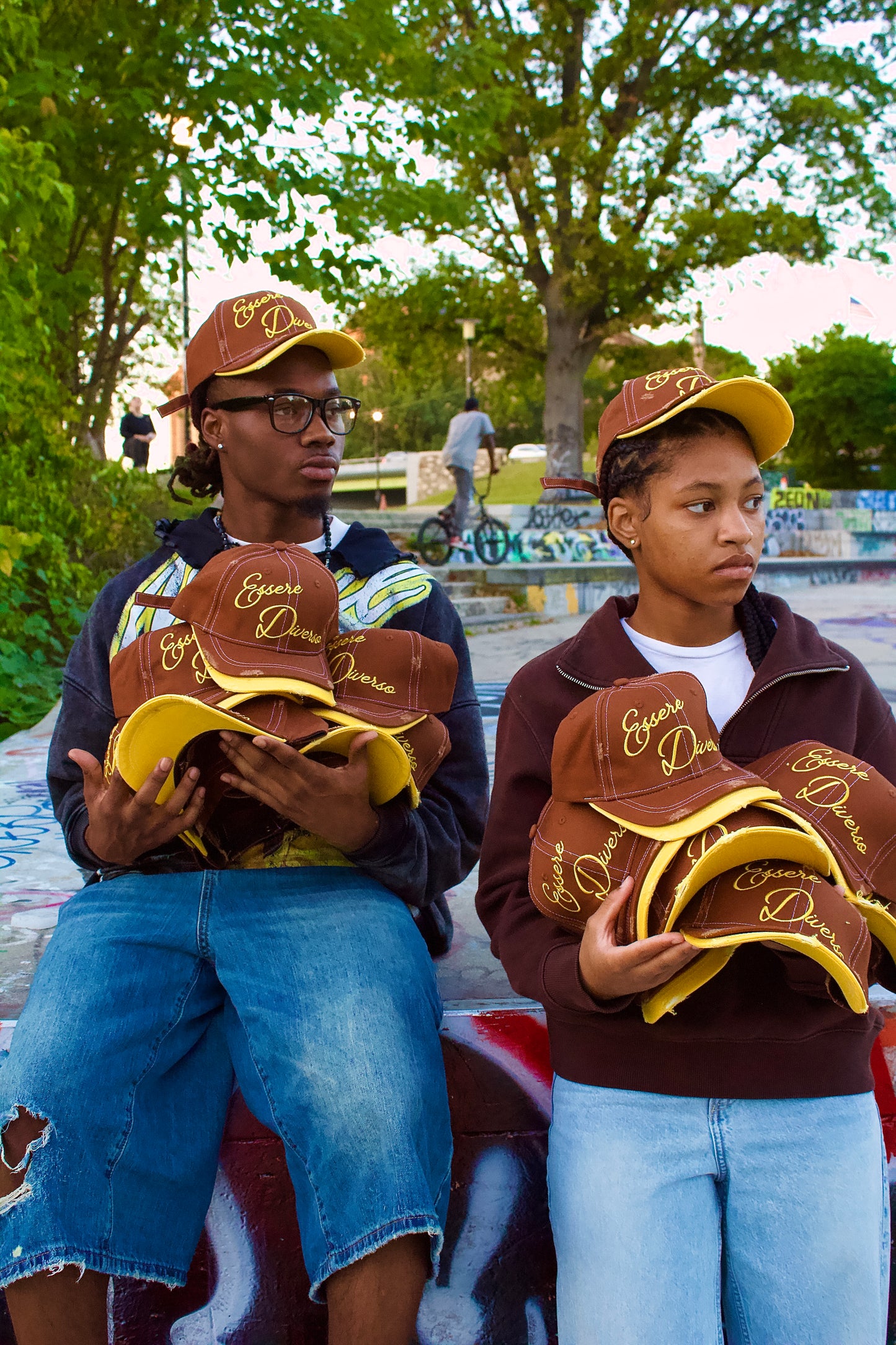 “Jackboy Trials” Double-Brim Hat