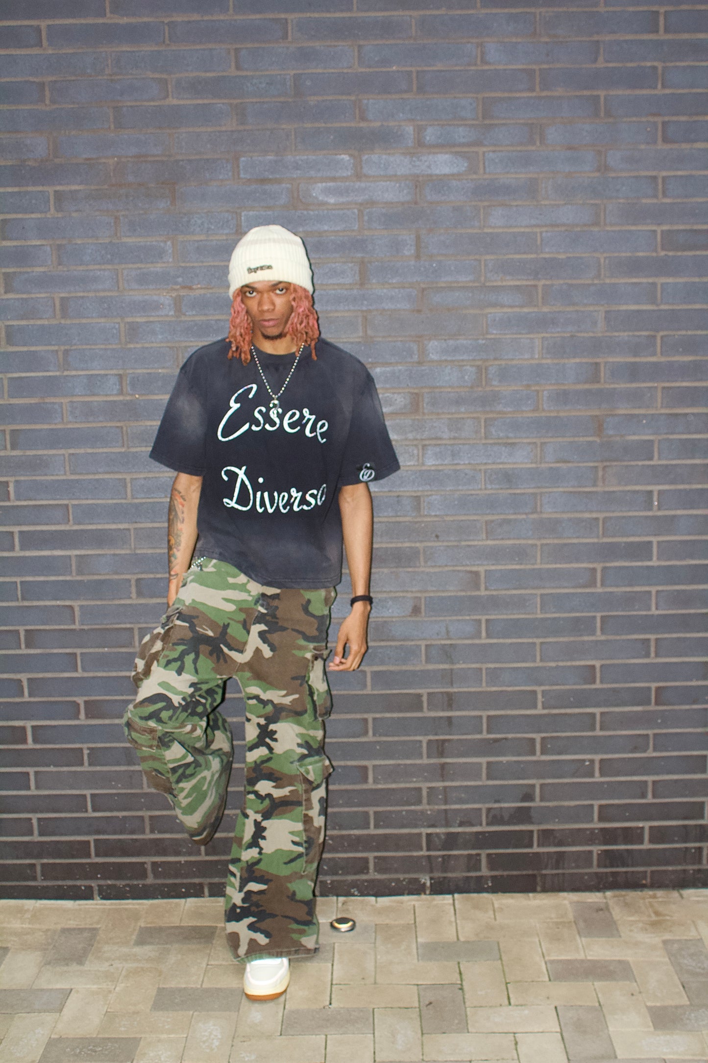 “Shadow”- Rhinestone Tee